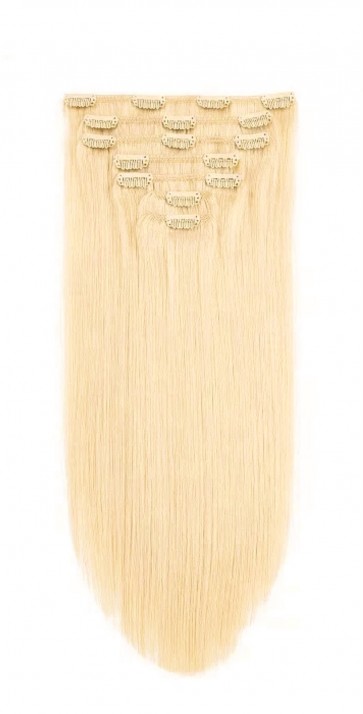 Clip in blond 1001 45cm/55cm