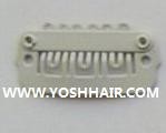 XL ORDER 100 PCS 2,3cm witte clips