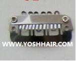 2.3cm zilvere clips