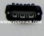 XL ORDER 100 PCS 2,3cm zwarte clips