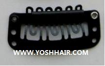 3.2 cm zwarte clips