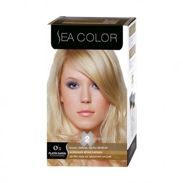 Sea color Platinum Blond