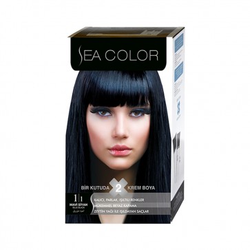 Sea color Blue Black