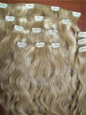 CLIP IN EXTENSIONS alle tinten full head 45 en 55 cm