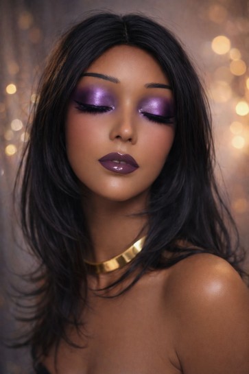 Skin straight natural black