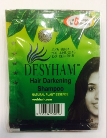 Desyham Hair color shampoo black