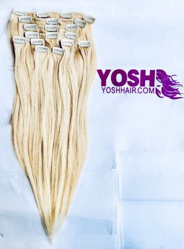 Clip in 45 cm stw blond 1001