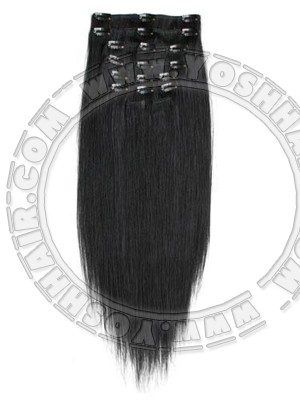COMPLETE CLIP IN SYSTEEM #1 45CM OF 55CM LANG