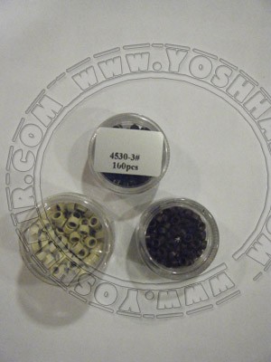 Micro Rings 100 stuks in 3 tinten