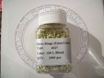 Micro Ringen 1000 stuks Blond
