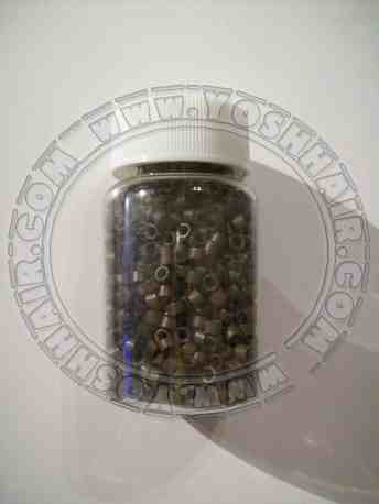 Micro Rings 1000 stuks Donkerbruin
