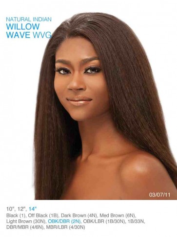 Natural Indian Willow Wave 14 inch