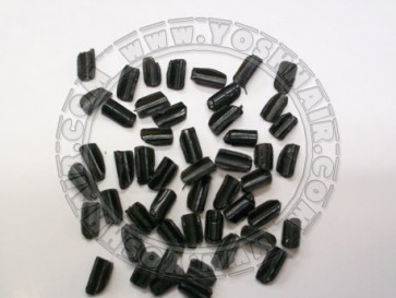 Keratine Wax Nagels Zwart 50 stuks