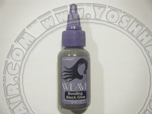 Haarlijm zwart 0.5 oz
