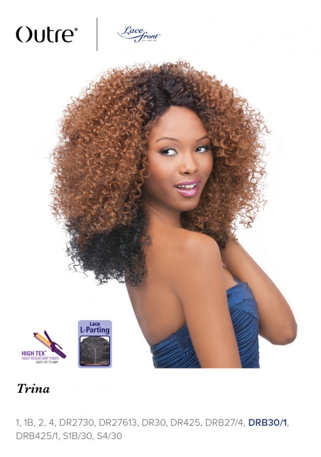 Outre synthetic lace front wig kat online