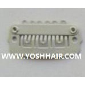 XL ORDER 100 PCS 2,3cm witte clips