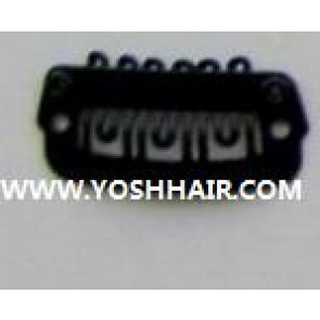 XL ORDER 100 PCS 2,3cm zwarte clips