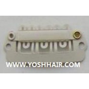 2.8 cm witte clips