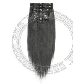 COMPLETE CLIP IN SYSTEEM #1B 45CM OF 55CM LANG