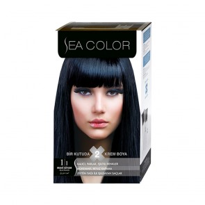 Sea color Blue Black