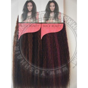 Black Beauty Crimped Weave