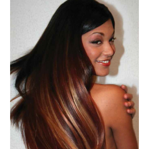 Euro Silky Straight 35cm lang diverse tinten