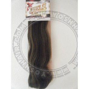 Bodywave slag lengte 45cm #P6/27H + 12 CLIPS GRATIS