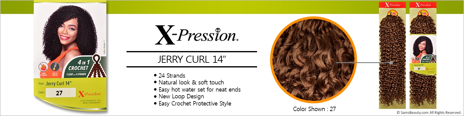 Jerry curl X-pression